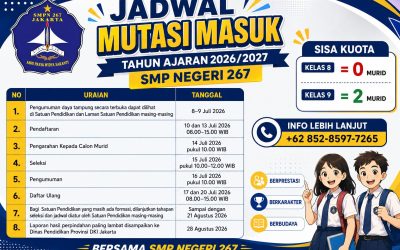 Pengumuman Mutasi Masuk Semester Ganjil TP 2026/2027